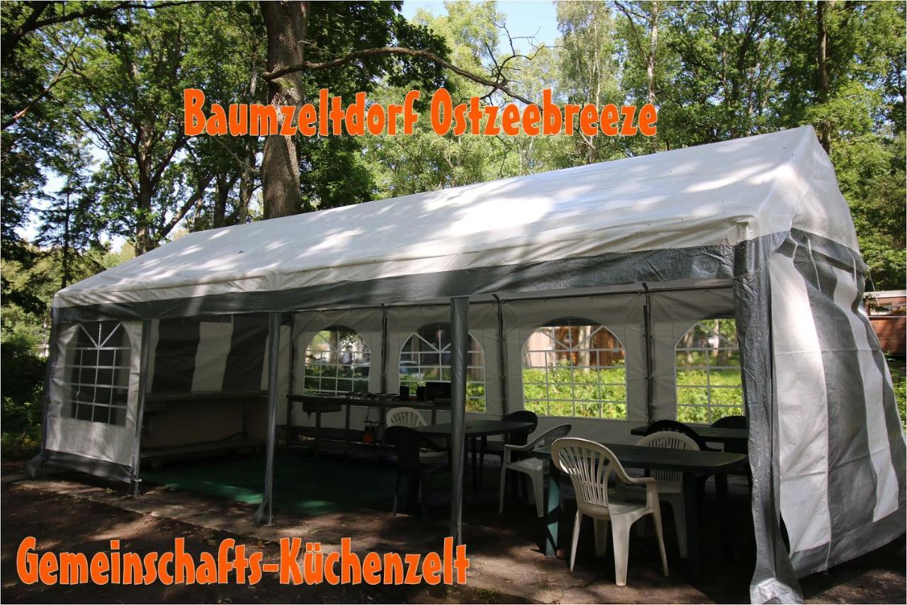 Baumzeltdorf Ostseebreeze Direkt Am Strand Dranske Exteriér fotografie