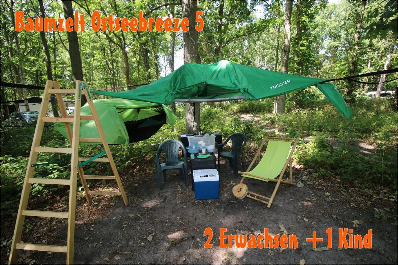 Baumzeltdorf Ostseebreeze Direkt Am Strand Dranske Exteriér fotografie