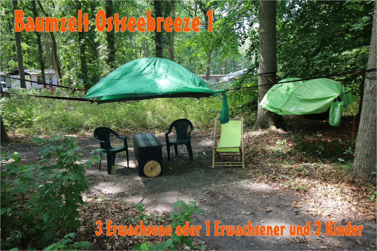 Baumzeltdorf Ostseebreeze Direkt Am Strand Dranske Exteriér fotografie